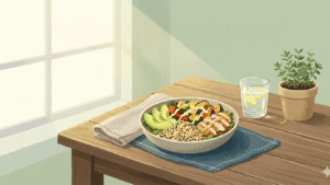 alimentação leve e funcional para mais conforto e energia