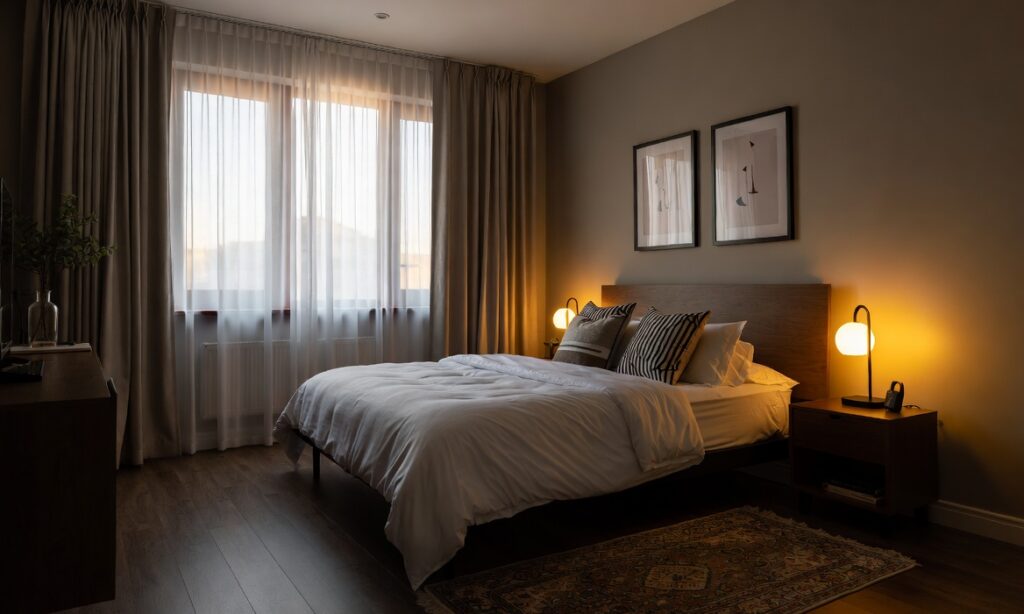 ambiente ideal para sono saudável