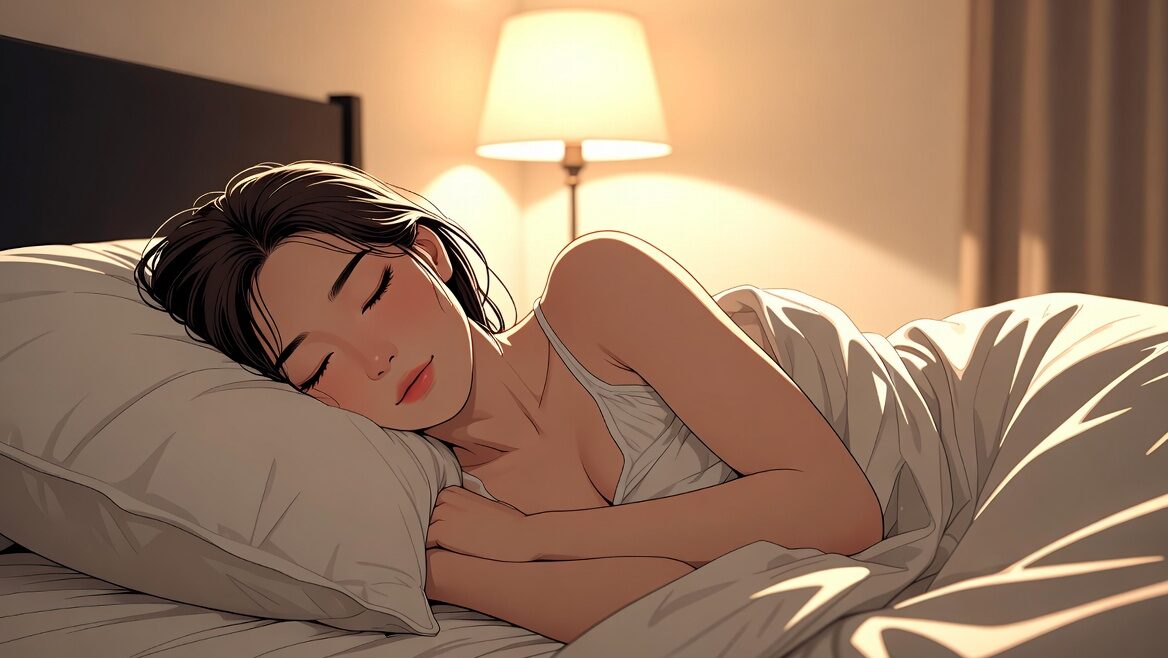 sono saudável no dia a dia em ambiente aconchegante